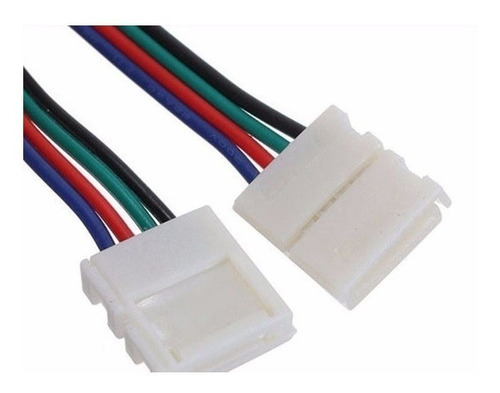 Emenda Rapida P/ Fita Led Rgb 5050/3528 Rabicho Conector Para Fita Led