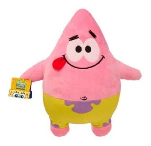 Imagem 2 de 4 de Pelúcia Boneco Patrick (bob Esponja) 24cm Mutlikids Br1224
