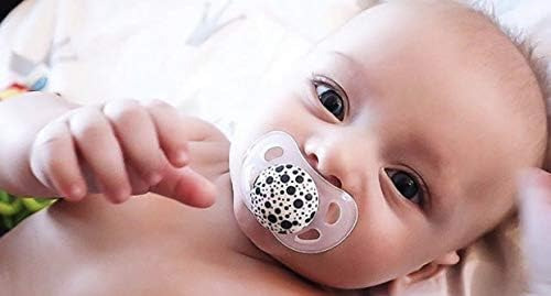 Twistshake 2x Pacifier 6+m Negro Blanco-pacificador De Silic