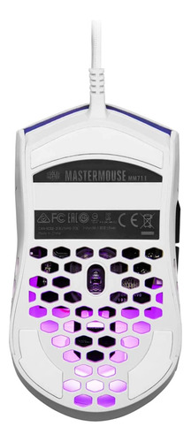 Mouse De Juego Rgb Matte Matte Matte Más Frío Con Carcasa De
