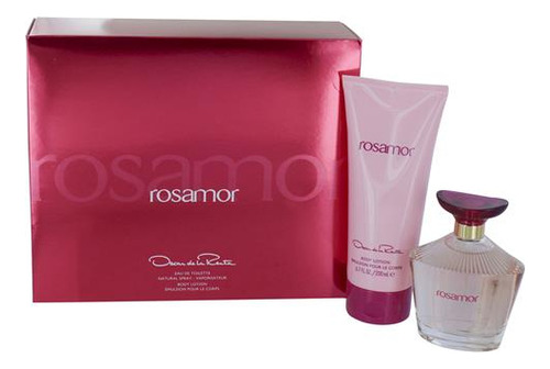 Rosamor Set-edt Spray 3.4 Oz & Loción Corporal 6.8 Oz Por