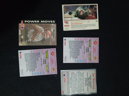 Tarjetas De Colección Especiales Power Nfl 1993 (Usado)