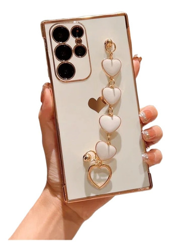 For Samsung Galaxy S23-s21 Corazón De Silicona