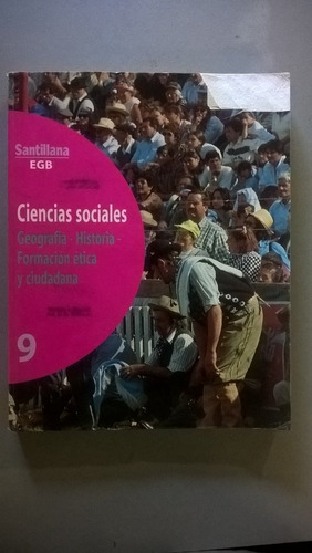 Ciencias Sociales 9 - Santillana