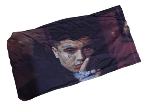 Funda De Almohada Duki Negro Rectangular