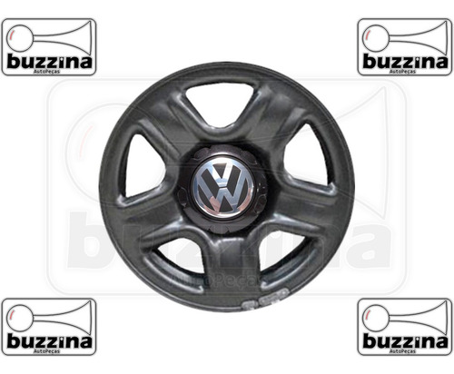 Imagem 8 de 8 de Kit 4 Calota Tampa Roda Saveiro G5 Tropper Vw + Capa Válvula