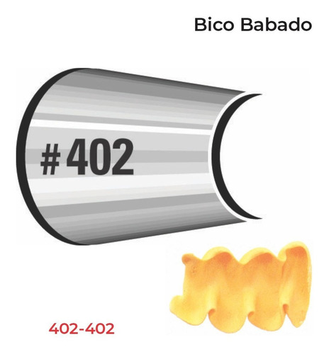 Bico Wilton 402 Babados Grande Original Com Nfe