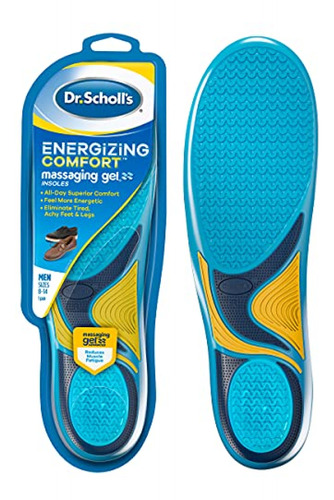 Dr. Scholl Plantillas Gel Masaje Confort, Hombre Talla 8-14