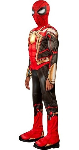 Imagen 4 de 7 de Disfraz Spiderman Hombre Araña Niño C/luz Disfraces American