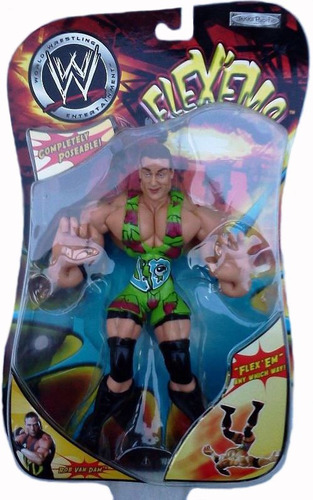 Figura De Acción Rob Van Dam Wwe Wrestling Jakks Pacific