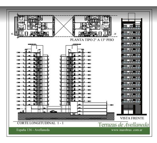 Departamento En Venta - 2 Dormitorios 2 Baños - 78mts2 - Avellaneda
