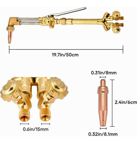 Antorcha Tipo Harris Para Oxígeno Y Acetileno