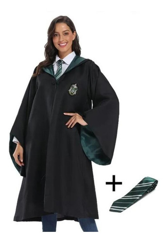 Capa De Disfraz Harry Potter Infantil Halloween 1-12+corbata