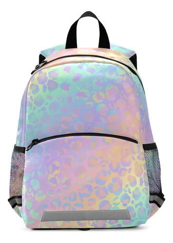 Alaza Mochila Para Niños Pequeños Con Estampado De Leopardo