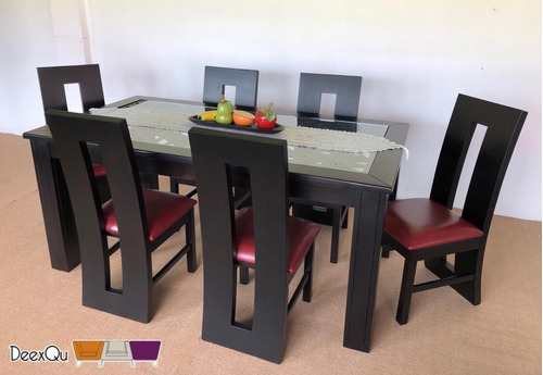 Juego De Comedor 6 Sillas Cleo 