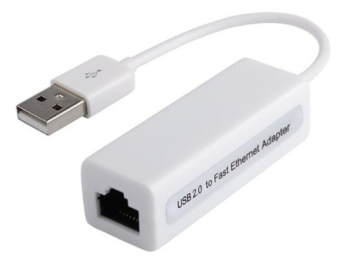 Adaptador Usb Ethernet Red Lan Ethernet Rj45 A Usb 2.0