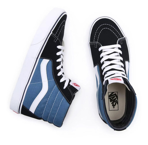 Imagen 3 de 5 de Championes Vans Sk8 Hi Nvy - La Isla