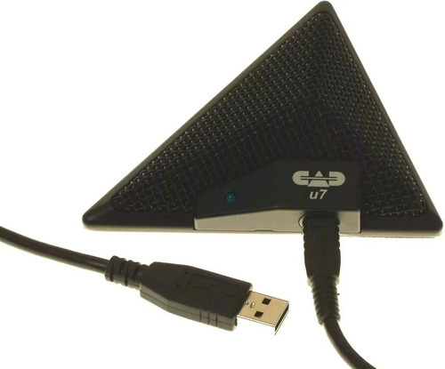 Microfone Profissional Usb Conferência Reunião Skype Cad U7