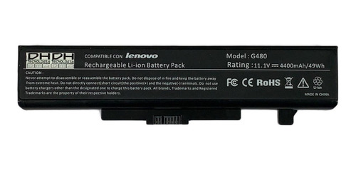Bateria Lenovo Ideapad G480 Y480 Y580 V480 V580 L11s6y01