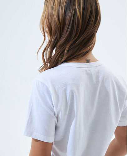 Camiseta Americanino 601f015 Crudo Crem