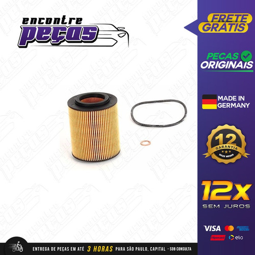 Filtro De Óleo Do Motor Bmw 320i 2.0 16v 2002-2005 Original