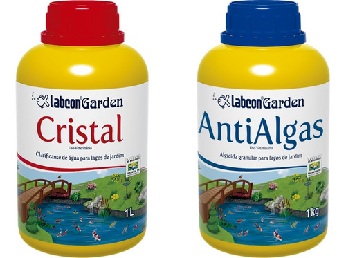 Alcon Labcon Garden Cristal 1lt + Antialgas 1kg