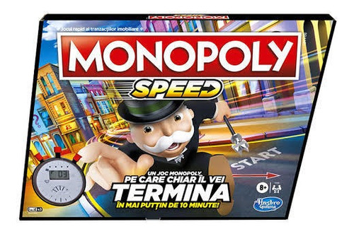 Imagen 1 de 2 de Remate Monopolio Monopoly Speed Hasbro (100% Original) 