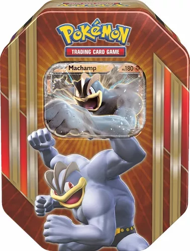 Lata - Pokémon Lutador - Machamp Ex - Lacrado