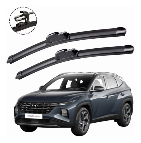 Plumas Limpiaparabrisas Reluvsa Hybr P/ Hyundai Tucson 2017