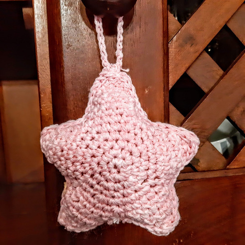 Imagen 1 de 5 de Estrellas Crochet Bautismos Comuniones Baby Shower