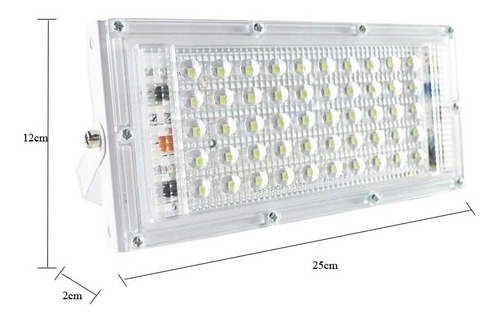 Imagen 3 de 10 de Reflector Led 100w Exterior Alta Potencia Multiled Ip66
