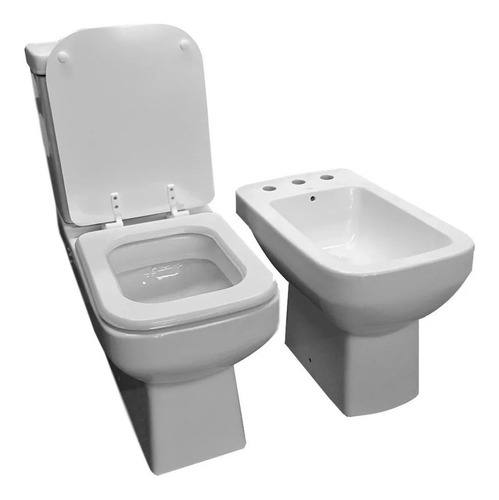 Imagen 5 de 10 de Combo Pringles Dioniso Inodoro Mochila Bide Tapa Bidet Baño