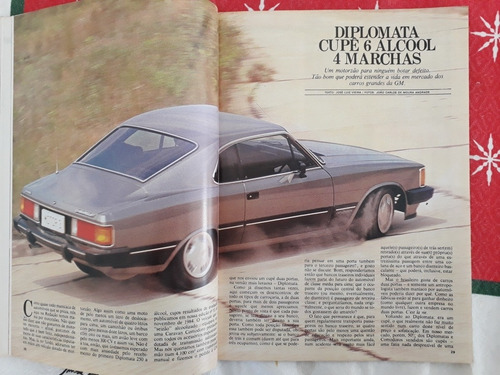 Revista Motor 3 Diplomata 6 Gurgel Carajás Carbrasmar 331 85