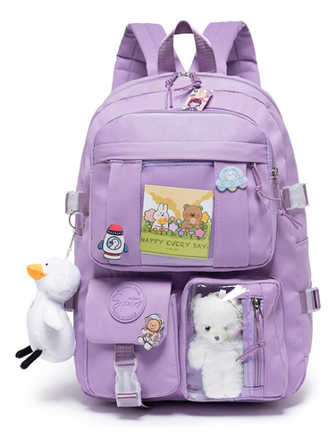 Bolsa Infantil Mochila Feminina Notebook Escolar Resistente