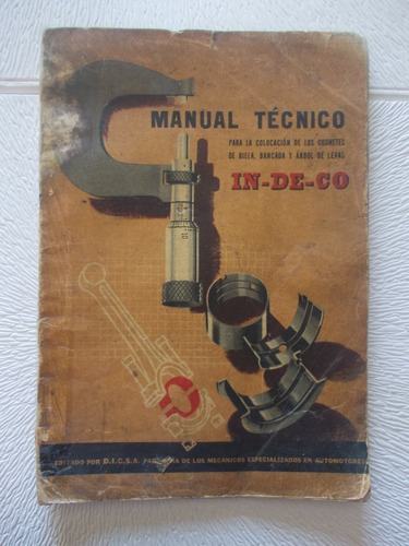 Manual Tecnico In- De- Co (federal Mogul) Ref.1/8