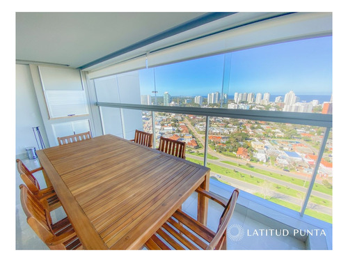 Imagen 5 de 30 de Pent House En Mansa, 3 Dormitorios Y Parrillero - Punta Del Este Mansa