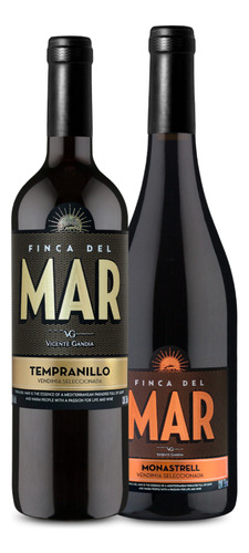 Vino Tinto Finca Del Mar 2-pack: Tempranillo Y Monastrell