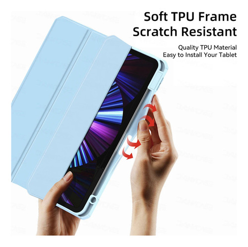 A Funda Para iPad 10.9 2021 Pro 11 Mini Generation Zz