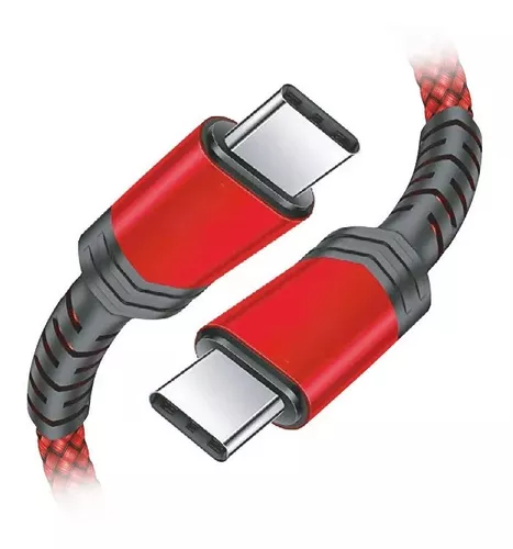 Cable Usb C Mallado Ultra Reforzado Carga Rapida Turbo 3a