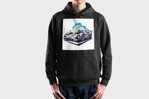 Sudadera Con Capucha Para Hombre Hoodie Negro De Deportivo