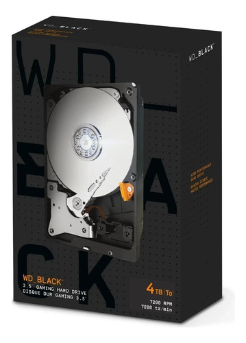 Disco Duro Western Digital Black / 4tb / Wdbsla0040hnc-nrsn Negro