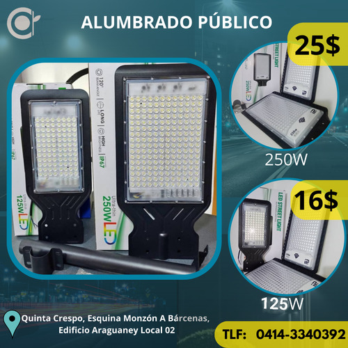 Lampara Led 250w Alumbrado Público 