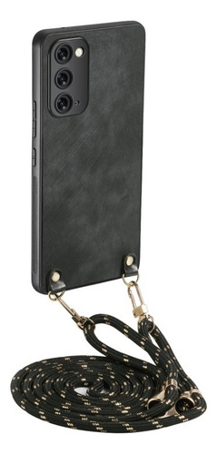 Para Capa Vintage Anti-riscos Para Samsung, Com Alça