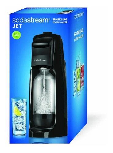 Imagem 3 de 3 de Máquina Gaseificar Água Jet Preta Sodastream