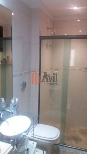 Imagem 13 de 14 de Apartamento Com 3 Dormitórios À Venda, 88 M² Por R$ 640.000,00 - Anália Franco - São Paulo/sp - Av1681