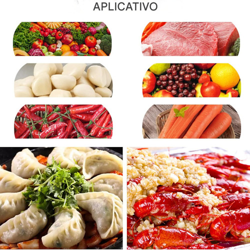 Processador Elétrico Com 4 Lâminas Em Inox De Carne E Legume