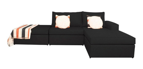 Sillon Esquinero Cama 2,7 X 1,8 X 0,9 Chenille Premium Sofa