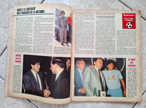 Revista El Gráfico # 3558 De 1987 Maradona (Usado)