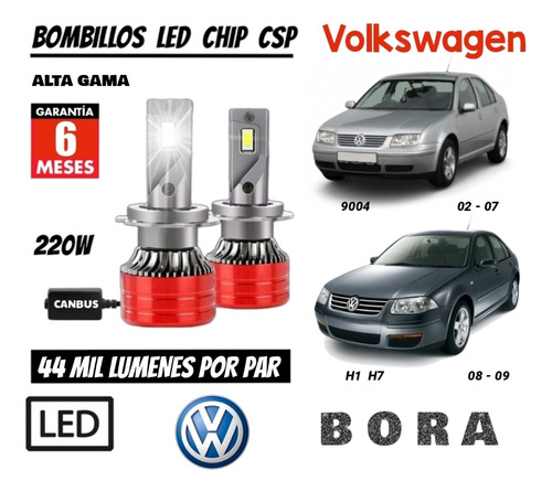 Bombillo Led Chip Csp 44 Mil Lumenes 220w Volkswagen Bora
