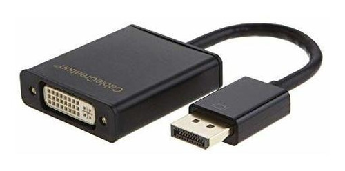 Cablecreation Adaptador Activo Displayport A Dvi Convertidor